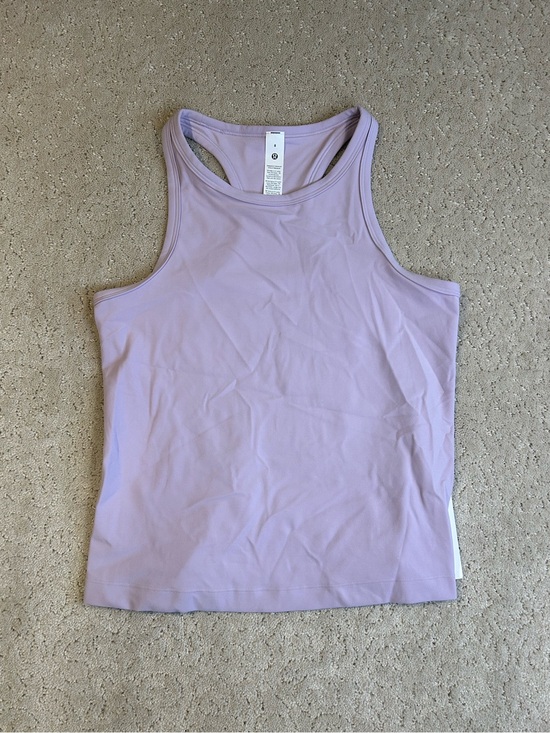 lululemon athletica Tops - NWT Lululemon Align Waist Length Racerback Tank Top Lilac Play Size 8